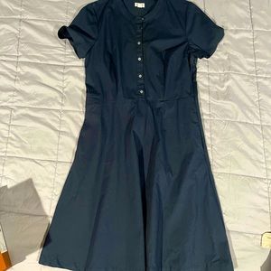 J. Crew Factory Button-down Shirtdress
